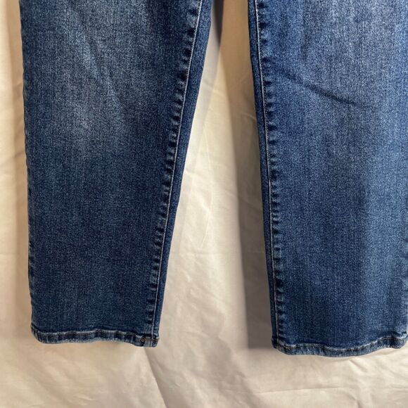 Kensie Jeans The Ella High Rise Straight Leg Size 8/29 Mid Wash - Picture 5 of 9